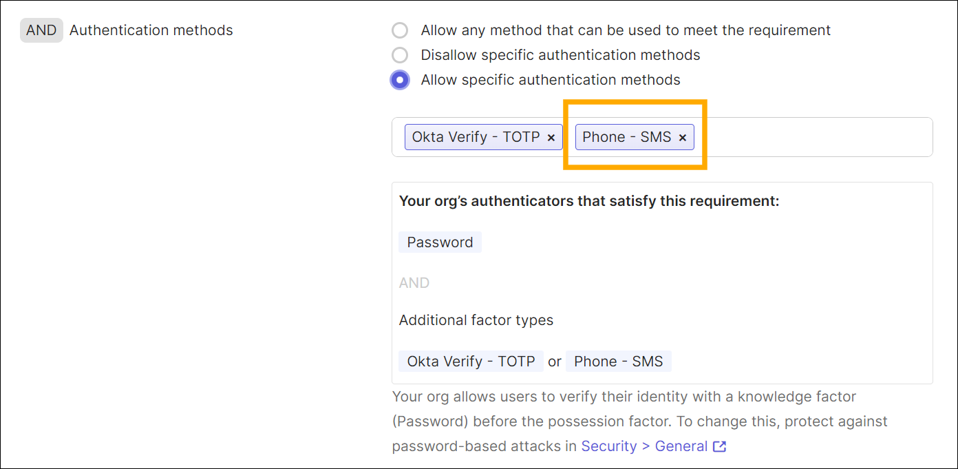 Edit Policy Configuration